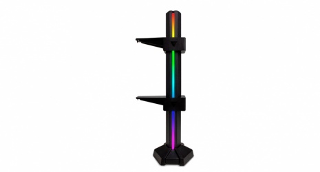 Game Factor Soporte para Tarjeta de Video GSG500, RGB, Negro 