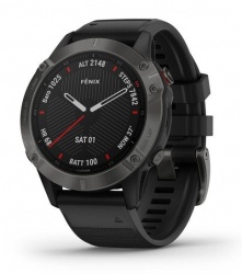 Garmin Smartwatch Fenix 6 Pro and Sapphire con DLC, Touch, Bluetooth, Android/iOS, Negro - Resistente al Agua 