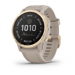 Garmin Smartwatch Fenix 6S Pro Solar, Touch, Bluetooth, Android/iOS, Arena - Resistente al Agua 