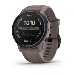 Garmin Smartwatch Fenix 6S Pro Solar, Touch, Bluetooth, Android/iOS, Café - Resistente al Agua 