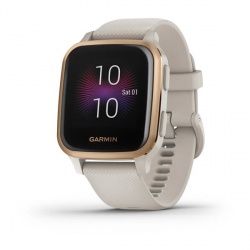 Garmin Smartwatch Venu SQ Music, Touch, Bluetooth, Android/iOS, Oro Rosado - Resistente al Agua 