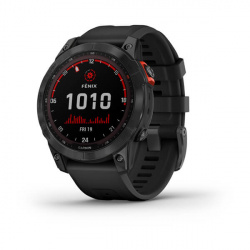 Garmin Smartwatch Fenix 7 Solar, Touch, Bluetooth, Android/iOS, Negro - Resistente al Agua 