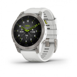 Garmin Smartwatch Epix Gen2, GPS, Bluetooth, iOS/Android, Blanco - Resistente al Agua 