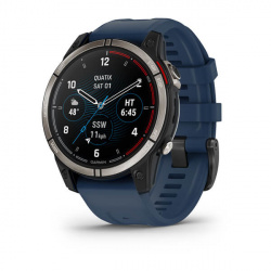 Garmin Smartwatch Quatix 7 Zafiro, Touch, GPS, Bluetooth, Android/iOS, Azul - Resistente al Agua 