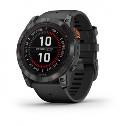 Garmin Smartwatch Fenix 7X Pro Solar, Touch, GPS, Bluetooth, 51mm, Android/iOS, Gris - Resistente al Agua 
