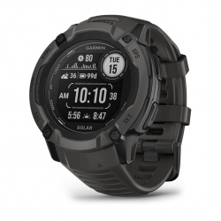 Garmin Smartwatch Instinct 2X Solar, Touch, GPS, Bluetooth, 50mm, Android/iOS, Grafito - Resistente al Agua 