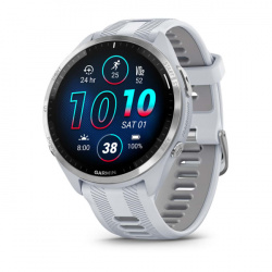 Garmin Smartwatch Forerunner 965, Touch, GPS, Bluetooth, Android/iOS, Plata - Resistente al Agua 