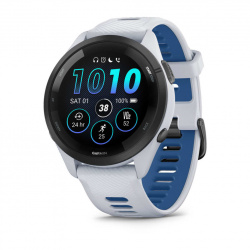 Garmin Smartwatch Forerunner 265, Touch, GPS, Bluetooth, Android/iOS, Blanco - Resistente al Agua 