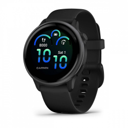 Garmin Smartwatch VivoActive 6, AMOLED, Android/iOS, Negro - Resistente al Agua 