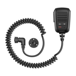 Garmin Micrófono de Mano para Radio 10-12506-00, 12 Pines, Negro 
