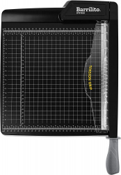 Gbc Guillotina 8761GUI hasta 12 Hojas, con Escala de Medición, Base de Plástico  
