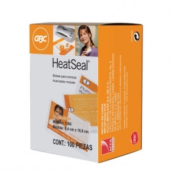 GBC Micas 1206, Paquete de 100 Piezas, Tamaño Etiqueta 6.4 x 10.8cm, Transparente 