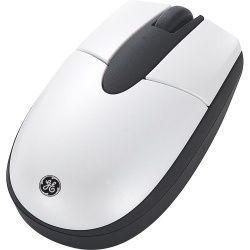 Mouse General Electric Óptico HO98763, Inalámbrico, 800DPI, Blanco 