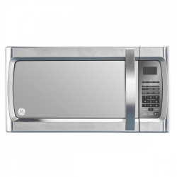 GE Horno de Microondas MGE11XEJI, 1.1 Pies Cúbicos, 30 Litros, Plata 