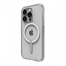 Gear4 Funda Crystal Palace Snap con MagSafe para iPhone 14 Pro, Transparente 