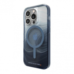 Gear4 Funda Milan Snap con MagSafe para iPhone 14 Pro, Remolino Azul 