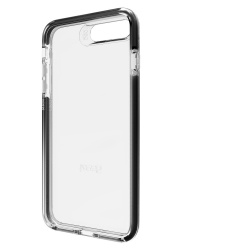 Gear4 Funda de Policarbonato para Iphone 7 Plus, Negro/Transparente 
