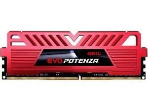 Memoria RAM Geil EVO Potenza DDR4, 3000MHz, 8GB, CL16, Rojo 