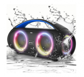 Gemini Bocina Portátil GGO-230L, Bluetooth, Inalámbrico, USB-A, 50W, Negro - Resistente a Polvo/Agua 