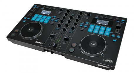 Gemini Controlador para DJ GMX, 2 Canales, XLR/RCA, 24 bit, Negro 