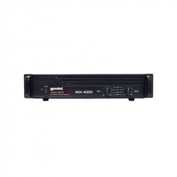 Gemini Amplificador XGA-4000, 32dB, 10W, 2 Canales, Clase A/B 