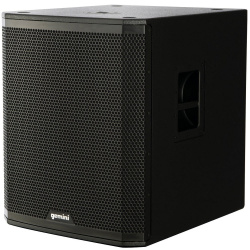 Gemini Subwoofer ZRX-S18BT, Alámbrico, 600W, 18”, Negro 