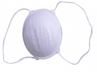 Cubrebocas Concha, Blanco, 1 Pieza 