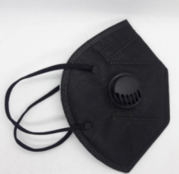 Genérico Cubrebocas Sin Válvula, Negro, 1 Pieza - Problemas con pedido 