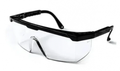 Genérico Lentes de Seguridad, para Adultos, Transparente, 1 Pieza 
