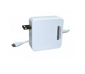Genérico Cargador Universal, 65W, USB-C, Blanco, para Laptop y Dispositivos Móviles 