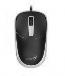 Mouse Ergonómico Genius Genius DX‑123, Alámbrico, Óptico, 1.200DPI, USB-A, Gris 