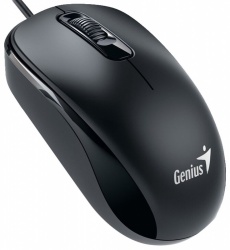Mouse Genius Óptico DX-110, Alámbrico, USB, 1000DPI, Negro 