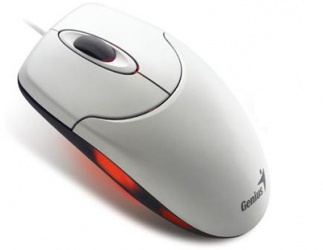 Mouse Genius Óptico NetScroll 120, PS/2, 800DPI, Blanco 