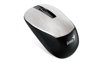 Mouse Genius BlueEye NX-7015, Inalámbrico, USB, 1200DPI, Negro/Gris 