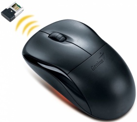 Mouse Genius Óptico NS-6000, Inalámbrico, USB, 1000DPI, Negro 
