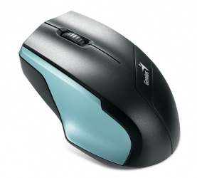 Mouse Genius Óptico NS-6015, Inalámbrico, USB, 1000DPI, Azul Celeste 
