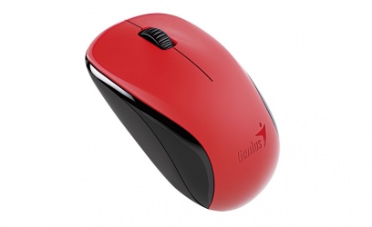 Mouse Genius BlueEye NX-7000, Inalámbrico, USB, 1200DPI, Rojo 