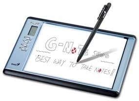 Tableta Gráfica Genius G-NOTE 5000, 150 x 210 mm, Alámbrico, USB, Azul 