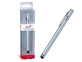 Genius Lápiz Digital TouchPen 80S, Plata, para Tablet/PC/SmartPhone 