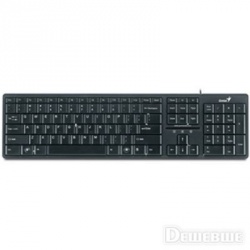 Teclado Genius SlimStar 120, Alámbrico, USB, Negro 