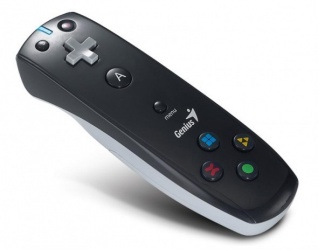 Genius Gamepad Wizard Stick, Inalámbrico, USB, Negro 