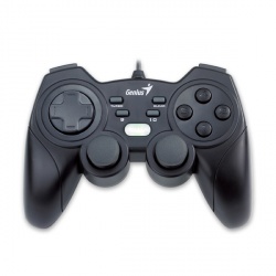 Genius Game Pad Maxfire, USB, Negro 