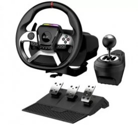 Genius Volante + Pedales + Palanca de Cambios Speed Master X5 FF 
