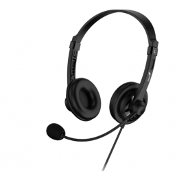 Genius Audífonos HS-230U, Alámbrico, USB 