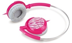 Genius Audífonos GHP-400F, Alámbrico, 1.2 Metros, 3.5mm, Rosa 