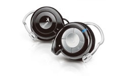 Genius Audífonos BT-03A, Bluetooth, Inalámbrico, Negro/Gris 