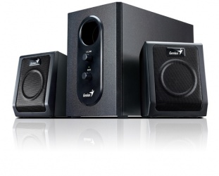 Genius Bocinas con Subwoofer SW-2.1 355, 2.1, 10W RMS, Negro 