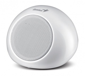 Genius Mini Bocina Portátil SP-i170, 2W RMS, Blanco 