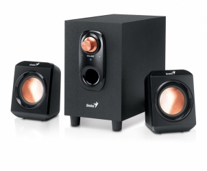 Genius Bocinas con Subwoofer SW-U2.1 200, 2.1, 6W RMS, Negro 