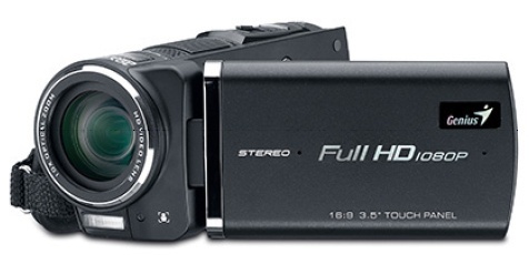 Cámara de Video Genius G-Shot HD1080T, 1920 x 1080 Pixeles, Zoom Digital 10x, Negro 